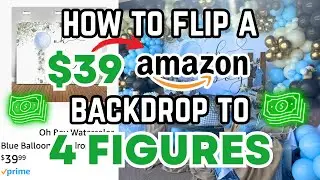 How I Made Money with a $39 Amazon Backdrop (You Can Too!) | Event Planning 101