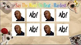 NEW! Say The Word On Beat  |  Level 1-3  |   EASY MEDIUM HARD