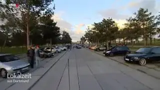 Dortmunder Street Scene Phoenix West WDR Lokalzeit - TUNING - RASER - POLIZEI