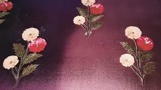 Latest Flower Kaftan Dress Good Looking Kaftan Dress Hand Embroidery Design @SuhanaAariwork2025 