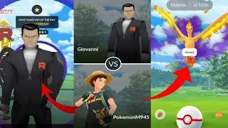 I Found Team Go Rocket Boss Giovanni 😮😮|| Defeat Team Go Rocket Boss And I get Shadow Moltres ||