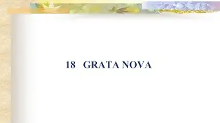 Harpa Cristã 018 - Grata Nova