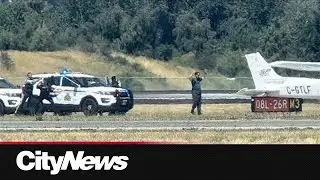 Suspect in police custody as 'hijacking' incident at YVR causes delays, diversions