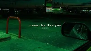 flume ft. kai - never be like you (sped up + reverb)