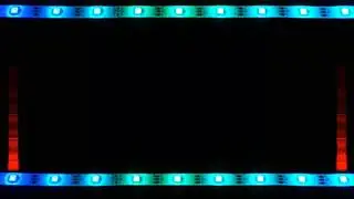 Colorful Background Video Effects // Colourful Border Black Screen // Light Effects Video Background