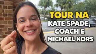 💥 VALE A PENA COMPRAR EM ORLANDO? TOUR NA Kate Spade, Coach E Michael Kors 🇺🇸👜