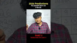 Life Path 7 in 2026 &ndash; Part 3  #numerology  #numerology2026  #mulank7