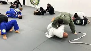 2021-02-08 - Students Rolling at Carlos Machado Jiu-Jitsu Mid Cities in Bedford