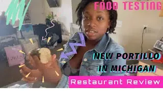 FOOD REVIEW - PORTILLO (MICHIGAN)