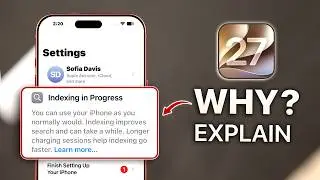iOS 27 Stuck on Indexing in Progress? Explained & Fix!
