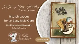#382 | Field Notes Creative Card Kit | Anything Goes Saturday | 130925