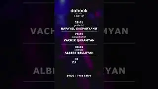 January Line Up ✨