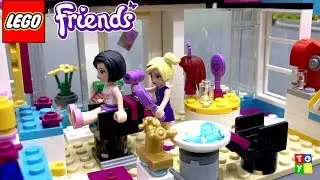 Getting A Haircut At Heartlake Hair Salon |  Lego Friends