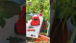 ASMR Mini car, toy car, Toy race, bus Tayo #asmr #toys #toycar #minicar #shorts