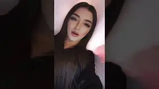 Meet the beauty with wet lips