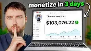&ldquo;Monetize a YouTube Channel in 3 Days 😱 | The Biggest Truth About the YouTube Algorithm&rdquo;
