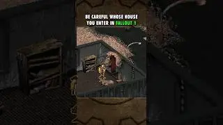 That one house in Fallout 1 #fallout #gaming #retro