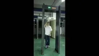 Jieke 6 zones archway metal detector