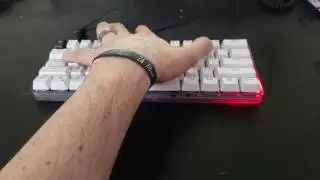 Satan Gh60 qmk LED layer mod