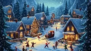 Silent Night in a Snowstorm &ndash; Peaceful Christmas Music with Winter Winds