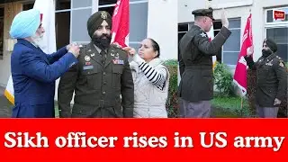 Sikh officer rises in US army| India Abroad