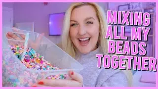 mixing all my beads together (oopsss:))