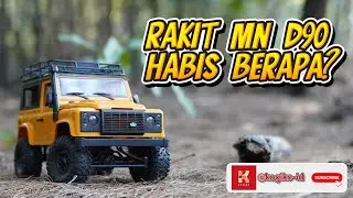 (Part 1) Rakit RC MN D90 Kit Habis Berapa? Unboxing dan Perakitan