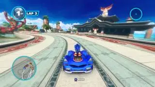 Sonic & All-Stars Racing Transformed (PC): World Tour - Coastal Cruise - Expert - Sonic