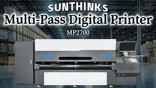 Sunthinks MP2700 Multi Pass Digital Printing Machine Applications Cases for Coated Paper.