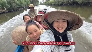 [VNP10]VỀ QUÊ KỶ NIỆM ĐI CHỢ CÙNG VỚI GIA ĐÌNH. MUA QUÀ TẾT CHO CHA MÁ #food 