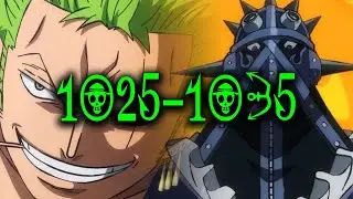 One Piece Chapter 1025-1035 Reading and Review