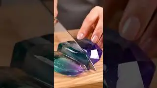 This Gem Slice Was Shockingly Smooth | Jelly ASMR