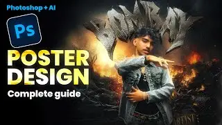 INSANE Poster Design Guide | Photoshop + AI | 2026