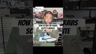 Как получить Travis Scott x Fragment Military Blue | Руководство по сайту #TravisScott #Fragment