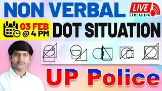 Dot Situation - Non Verbal | UP Police Exam #uppolice #reasoning #dotsituation