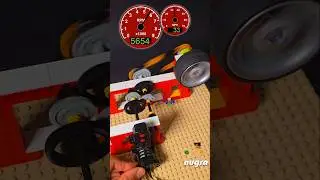 Lego Gear 1-3 Speed, RPM, Great Sound #lego #motor #speed #gear #rpm