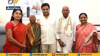 Old Couple Donated Oldage Home to Government | In Presence Of TRS working President KTR