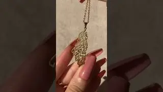 Palestinian Necklace 🍉🇵🇸 #palestine #falastine #palestinian #necklaces #necklace #haul #jewellery