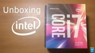 Unboxing del procesador Intel i7 6700 en español