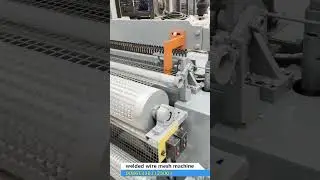 full automatic welded wire mesh roll machine is testing width :1800mmmesh size 25x25mm-100x100mm