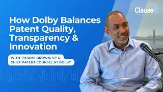 Chief Patent Counsel at Dolby, on Patent Quality & Transparency in Licensing