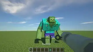 Minecraft Bazooka RPG Rocket Launcher