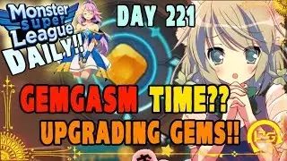 Monster Super League DAILY!! GEM UPGRADE DAY!! GIMME DEM GODLY ROLLS!! ♕Ep.221