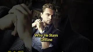 Why Leonardo DiCaprio Avoids Social Media Completely🙀| #shorts