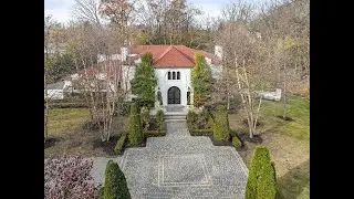 European-Inspired Estate with Rouge River Views in Bloomfield Hills