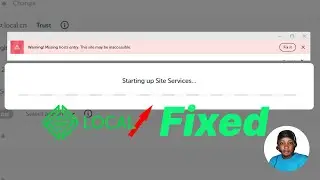 FIXED warning missing hosts entry this site may be inaccessible