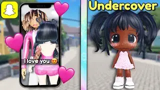 SPYING ON ONLINE DATERS AS A REALISTIC BABY ON ROBLOX SNAPCHAT | Life Together Rp