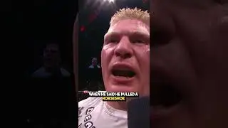 Brock Lesnar's Most Controversial UFC Moment