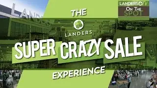 Landers TV On The Spot: The Super Crazy Sale Experience