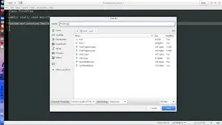 How to run java program in Linux using Terminal.mp4